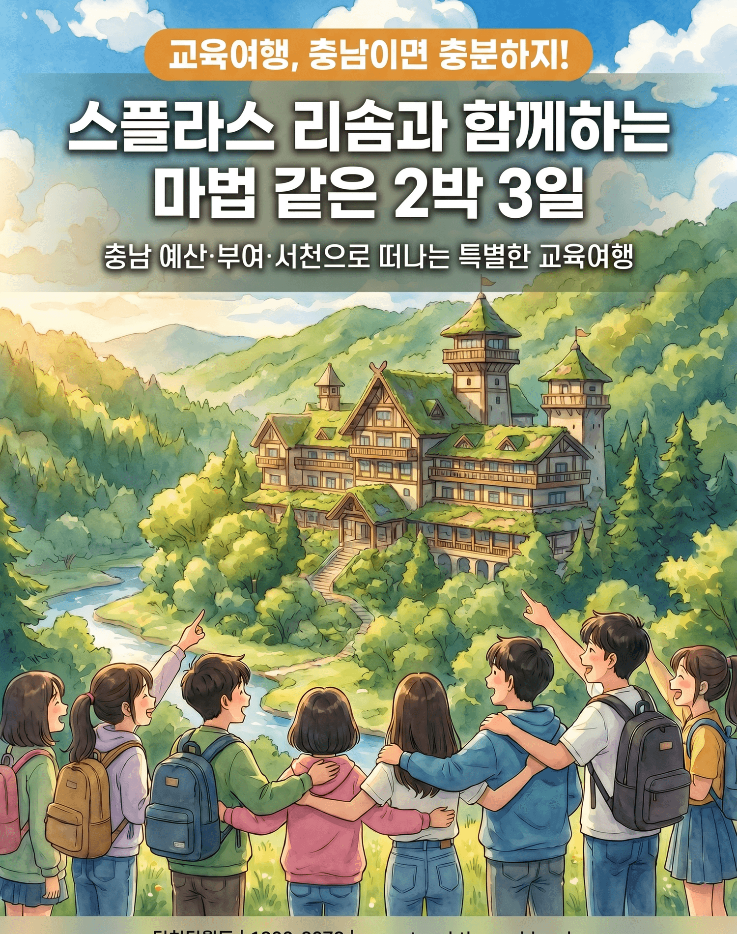 스플라스 리솜과 함께하는 충남 2박 3일 교육여행